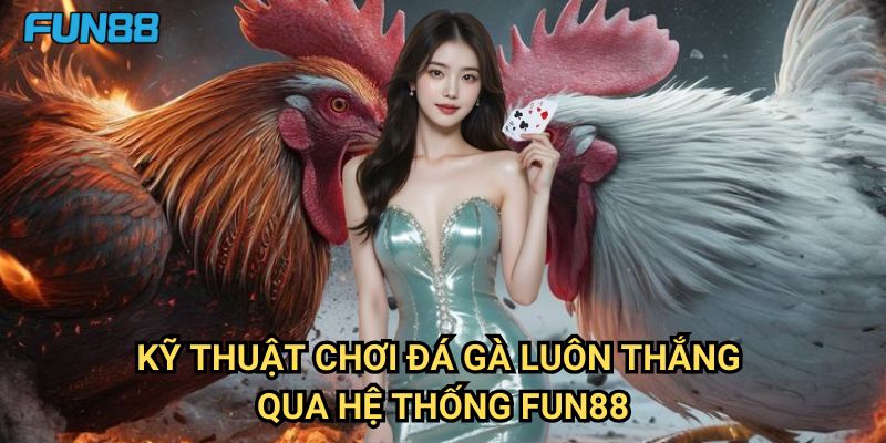 Kỹ thuật chơi đá gà luôn thắng Fun88: Chiến Lược Đặt Cược Hiệu Quả 3 Kỹ thuật chơi đá gà luôn thắng Qua Hệ Thống Fun88
